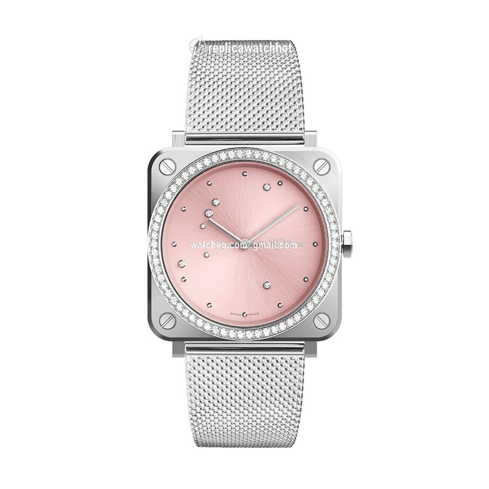 Bell & Ross BR S Womens watch Quartz Steel BRSEPSTLGD SST