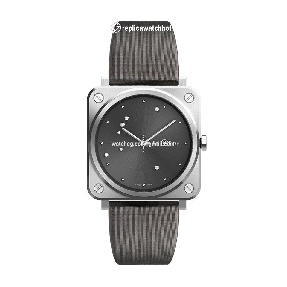 Bell & Ross BR S Womens watch Quartz Steel BRSERUST SCA