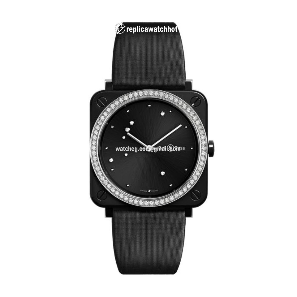 Bell & Ross BR S Womens watch Quartz Ceramic BRSEBLCE SCA