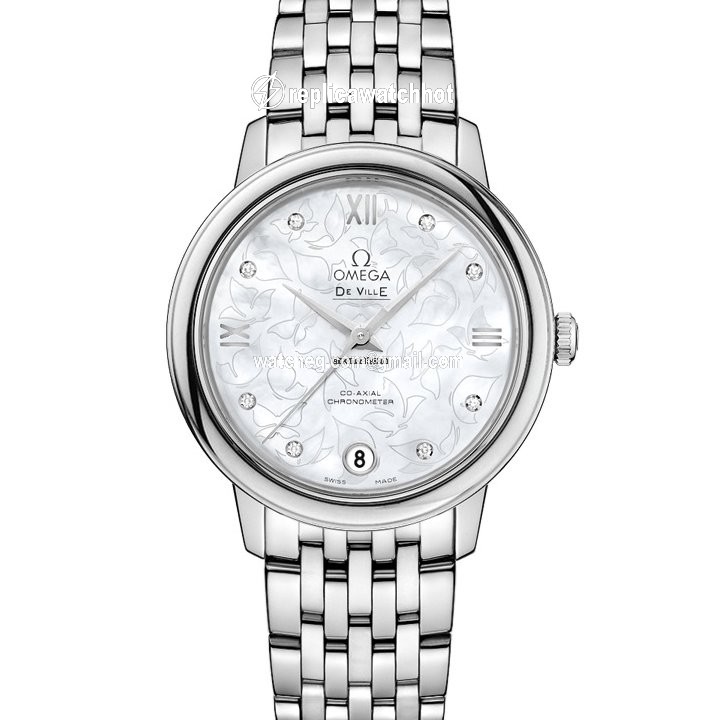 Omega De Ville Prestige Womens watch Automatic Steel 424.10.33.20.55.001