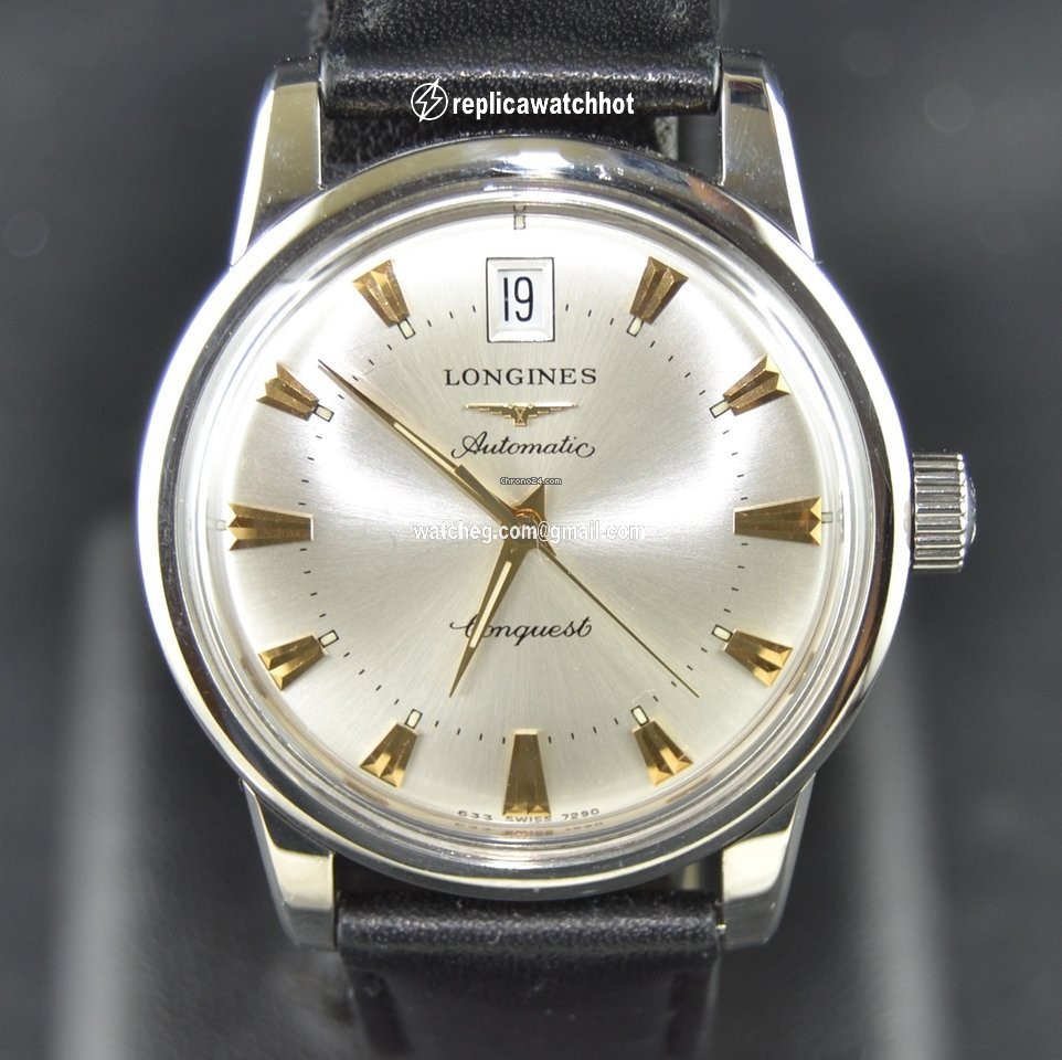 Longines Conquest Heritage Mens watch Unisex Automatic Steel L1.611.4.752