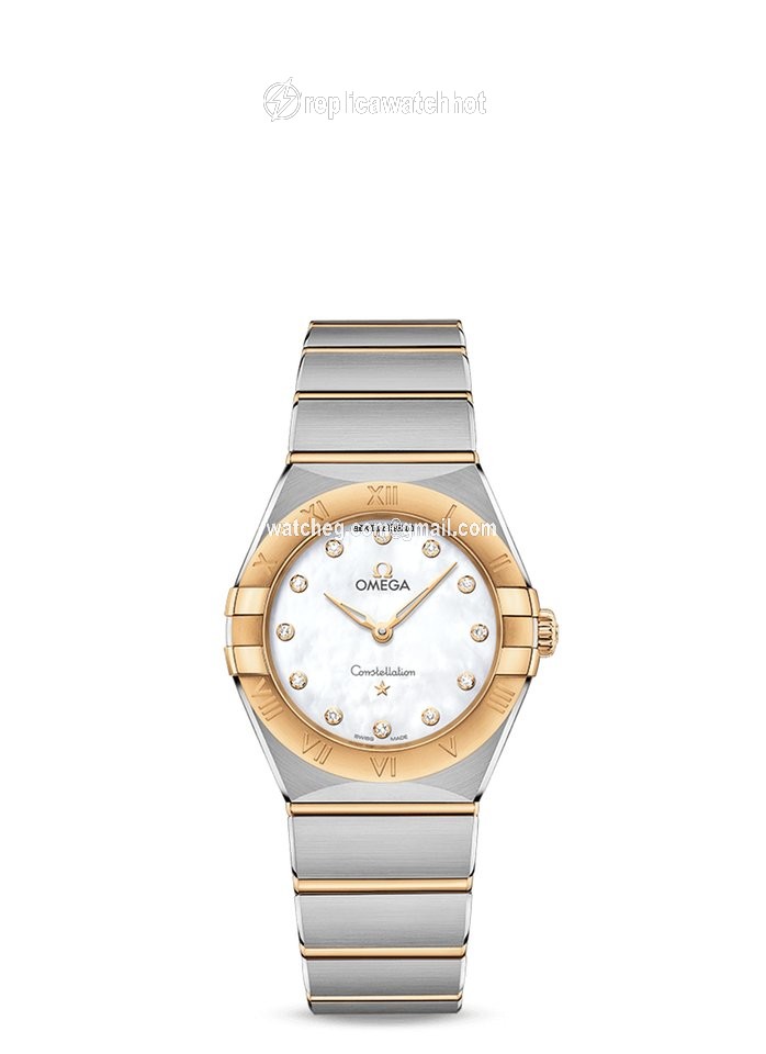 Omega Constellation Womens watch Quartz Gold Steel 131.20.28.60.55.002
