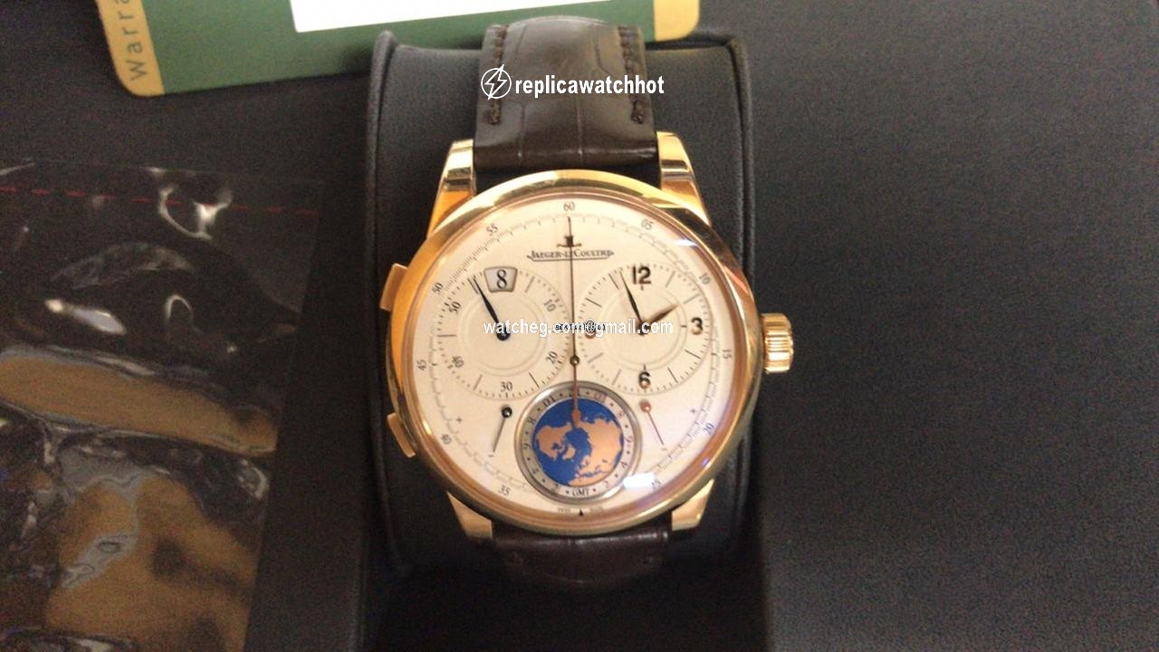 Jaeger-LeCoultre Duometre Mens watch Unisex Manual winding Rose gold 6062520
