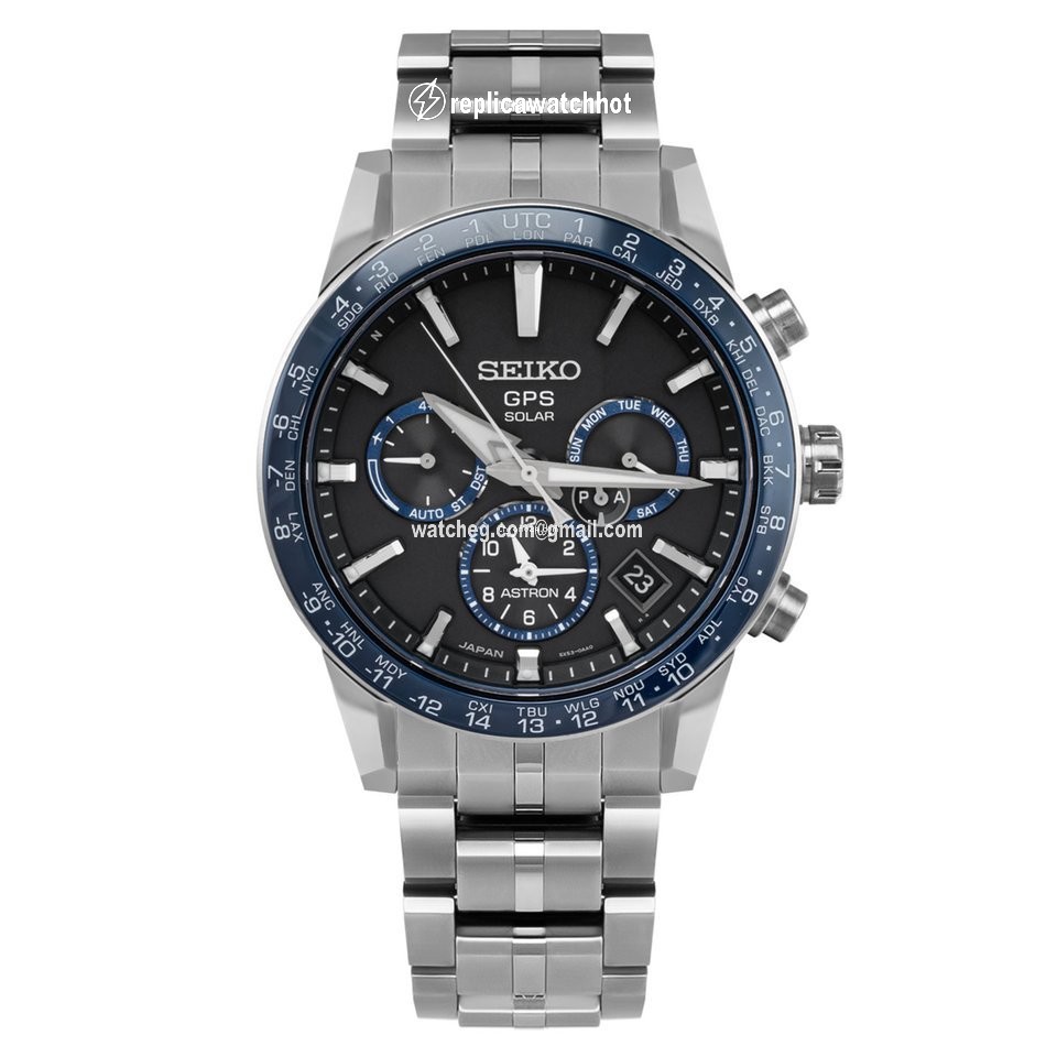 Seiko Astron GPS Solar Mens watch Unisex Quartz Titanium SSH001J1