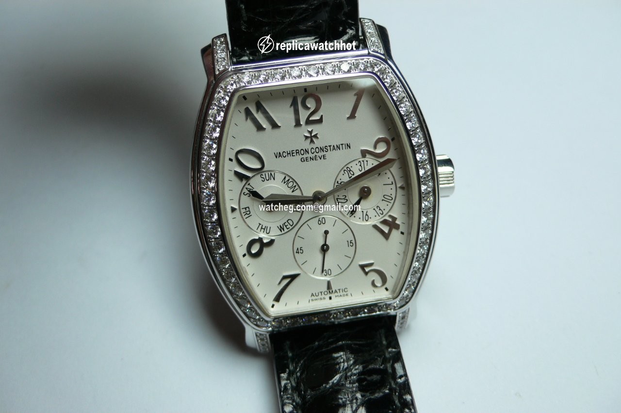 Vacheron Constantin Overseas Mens watch Unisex Automatic White gold 42508
