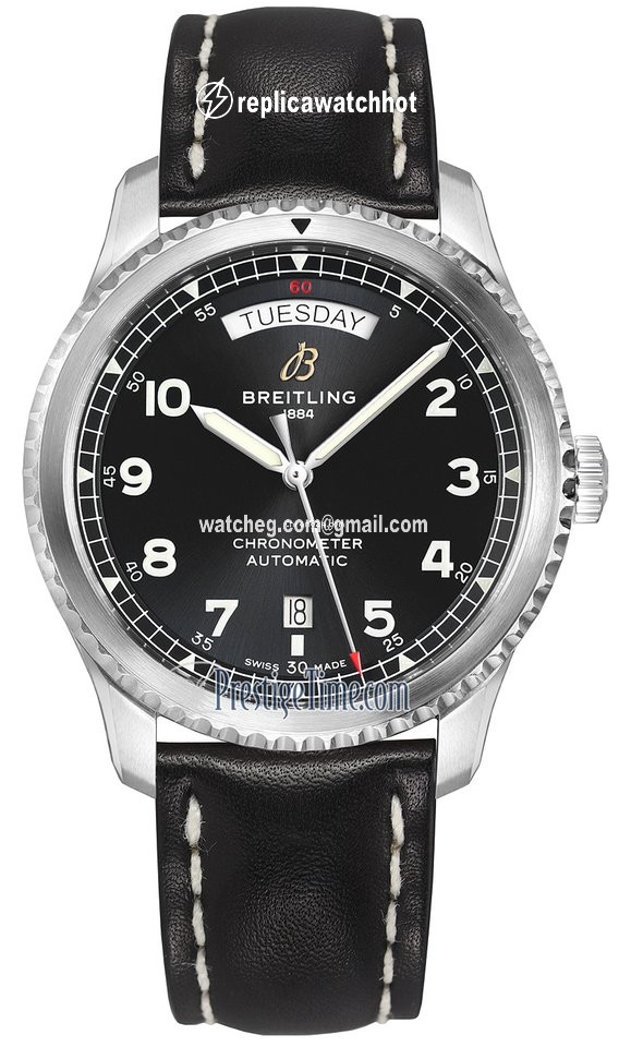 Breitling Aviator 8 Mens watch Unisex Automatic Steel a45330101b1x2