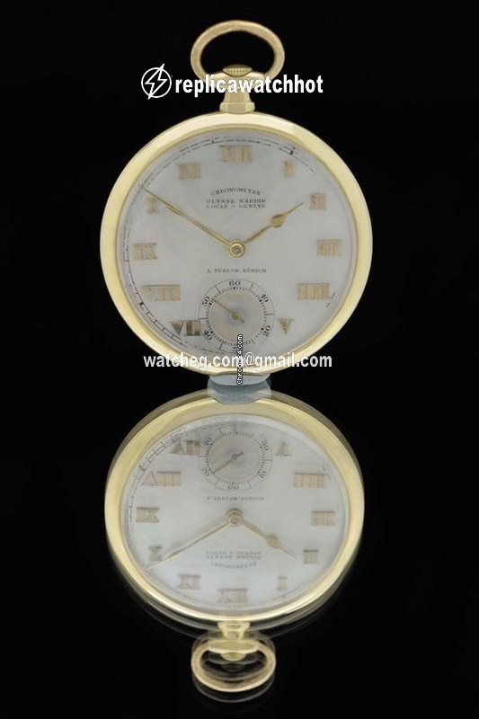 Ulysse Nardin Mens watch Unisex Manual winding Yellow gold 325215