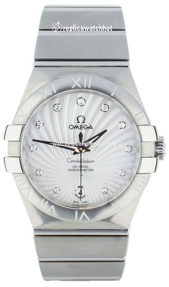 Omega Constellation Ladies Mens watch Unisex Automatic Steel 12313352055001