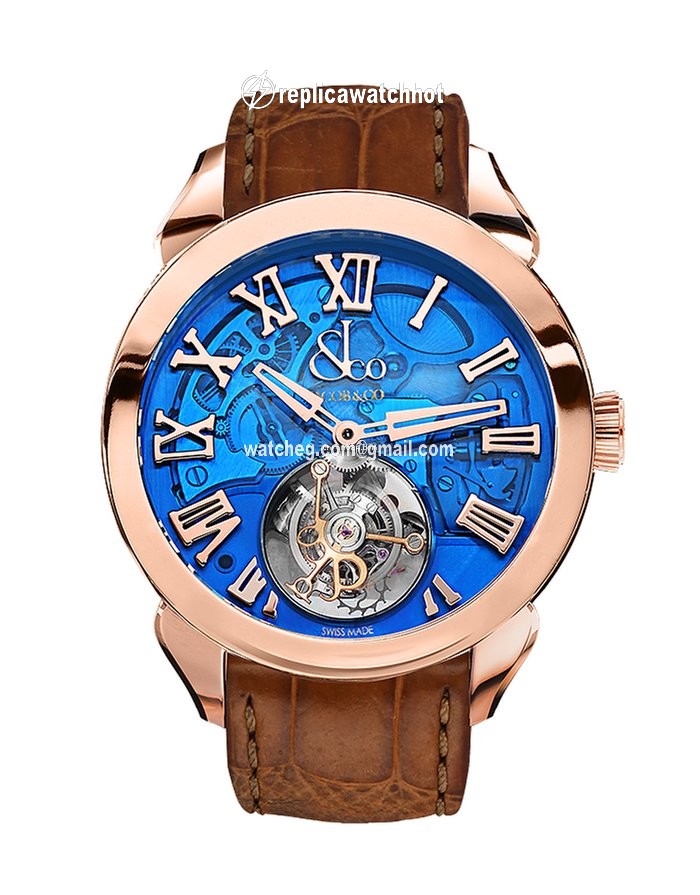 Jacob & Co. Mens watch Unisex Automatic Rose gold PT520.40.NS.QB.A