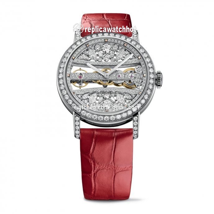 Corum Golden Bridge Mens watch Unisex Manual winding White gold B113 03651 - 113.000.69 0F06 DG99G
