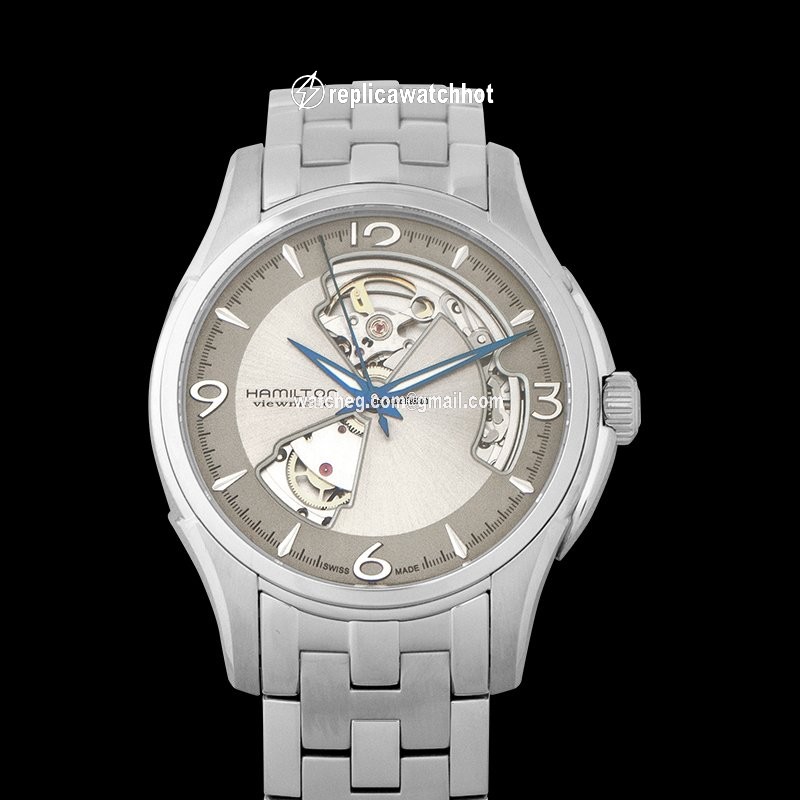 Hamilton Jazzmaster Open Heart Mens watch Unisex Automatic Steel H32565121