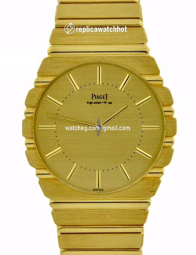 Piaget Polo Mens watch Unisex Quartz Yellow gold Piaget 7661 C 701