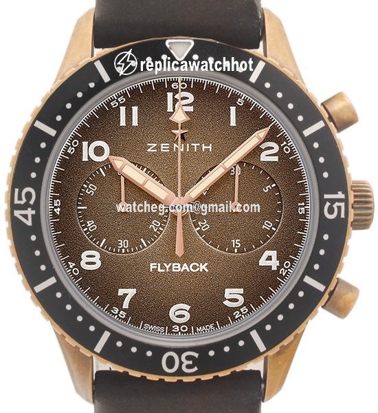 Zenith Pilot Mens watch Unisex Automatic Bronze 29.2240.405