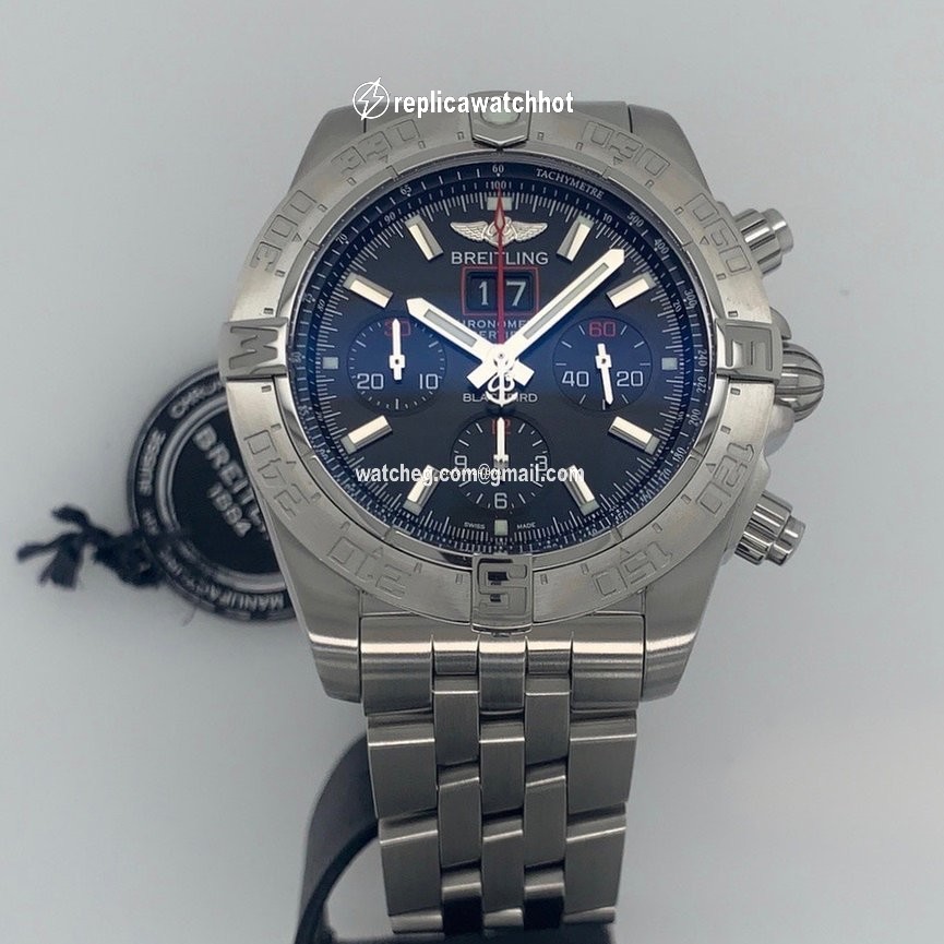 Breitling Blackbird Mens watch Unisex Automatic Steel A4436010 BB71 379A