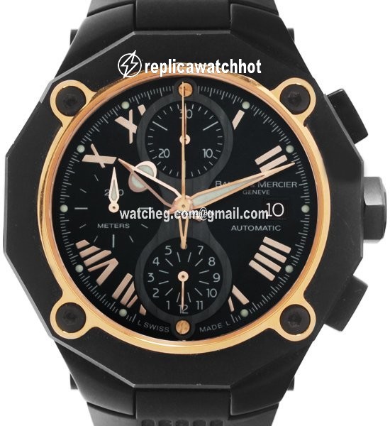 Baume & Mercier Riviera Mens watch Unisex Automatic Gold Steel M0A08758