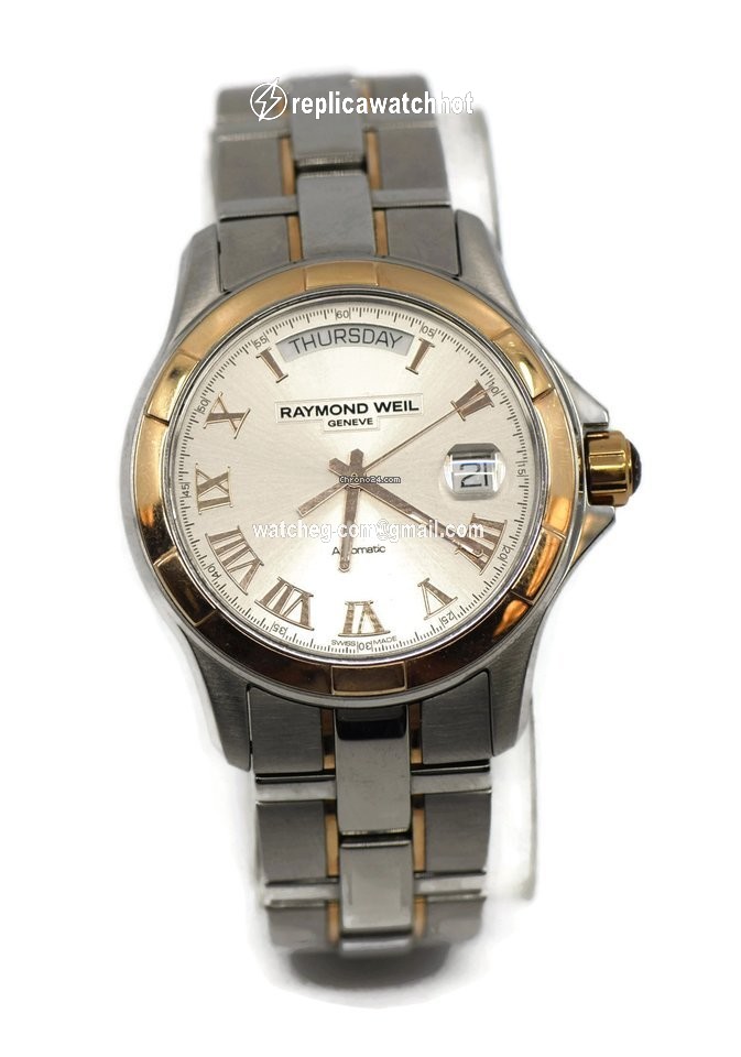 Raymond Weil Parsifal Mens watch Unisex Automatic Gold Steel 2965-sg5-00658