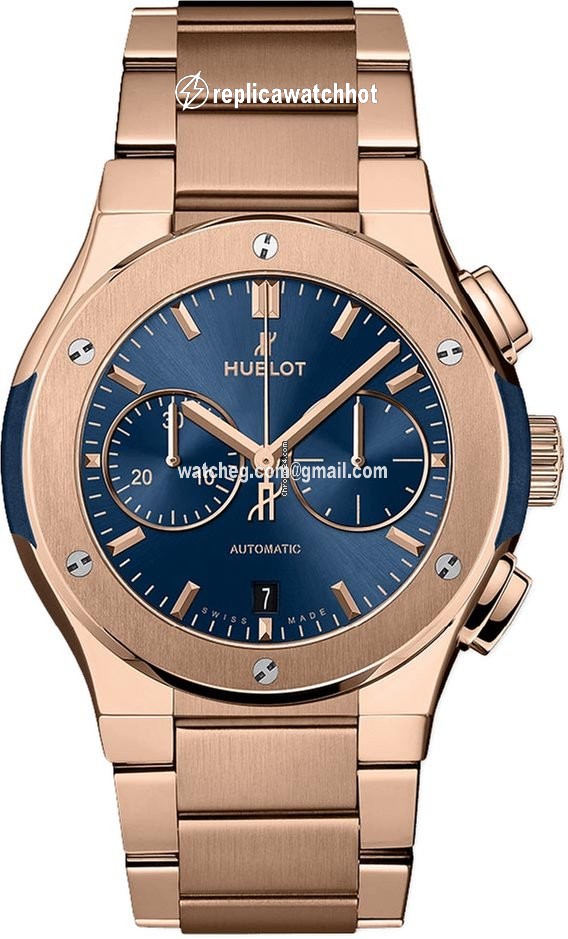 Hublot Classic Fusion Mens watch Unisex Automatic Rose gold 540.ox.7180.ox