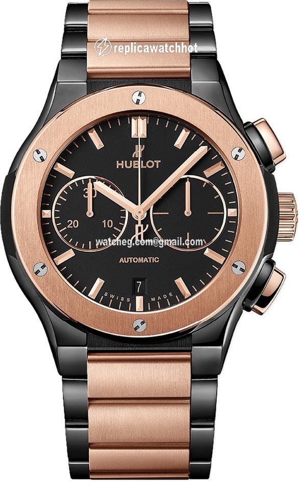 Hublot Classic Fusion Chronograph Mens watch Unisex Automatic Ceramic 520.co.1180.co