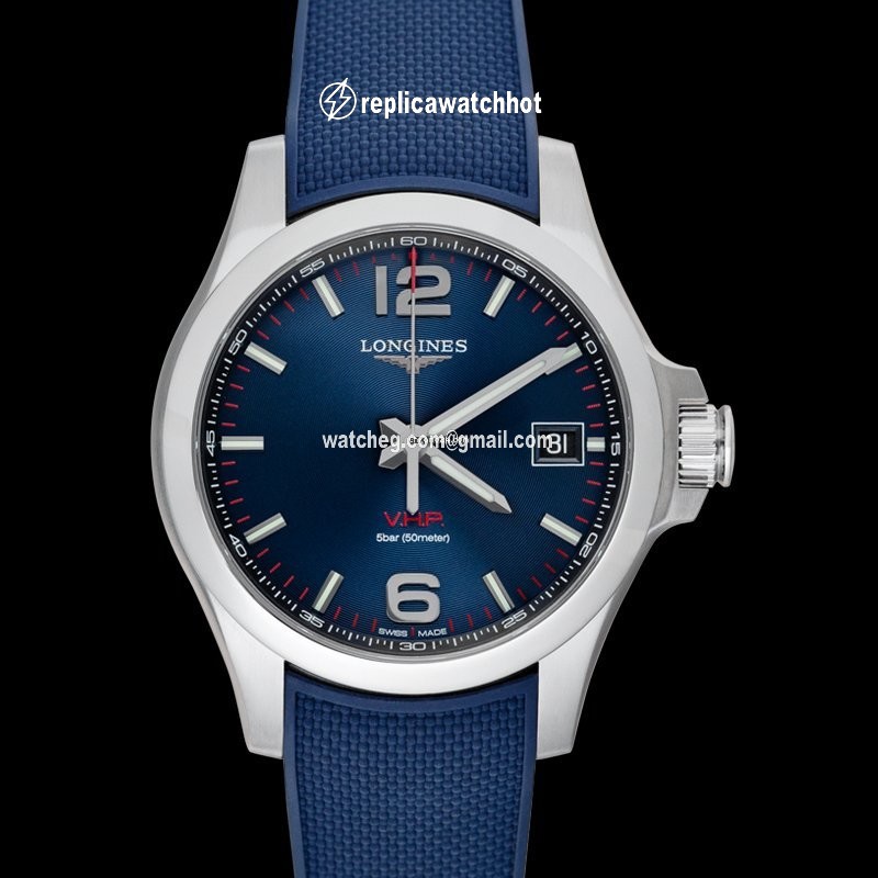 Longines Conquest Mens watch Unisex Quartz Steel L37164969