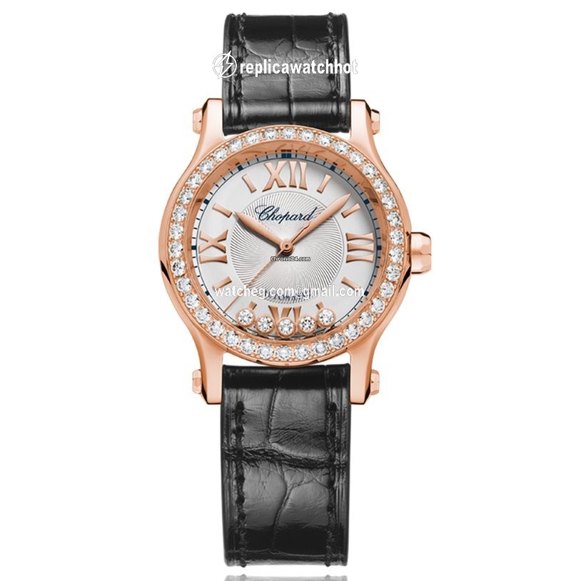 Chopard Happy Sport Womens watch Automatic Red gold 274893-5012