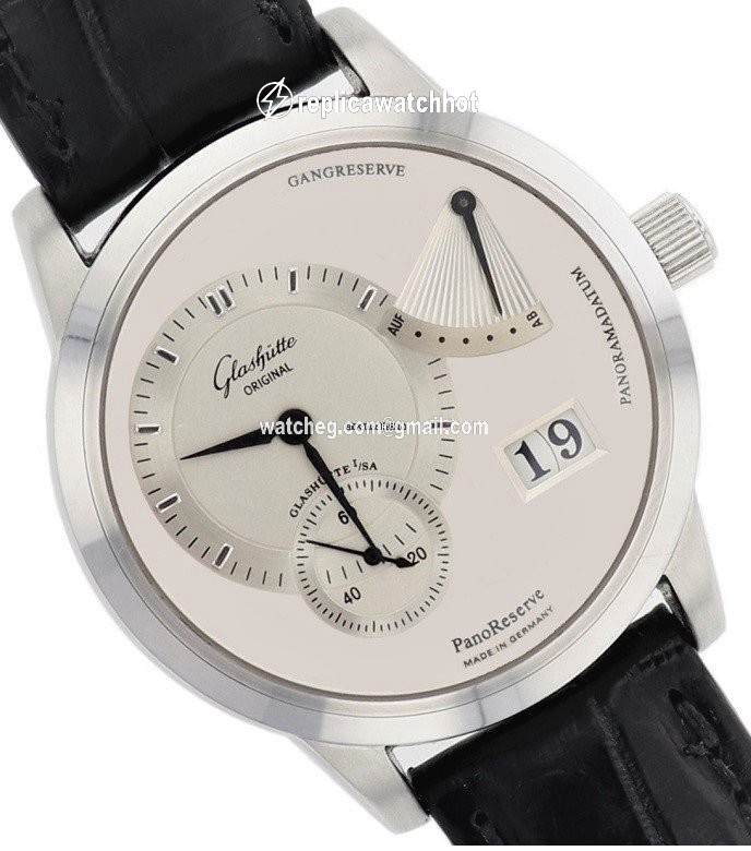 Glashtte Original PanoReserve Mens watch Unisex Manual winding Steel 65-01-02-02-04