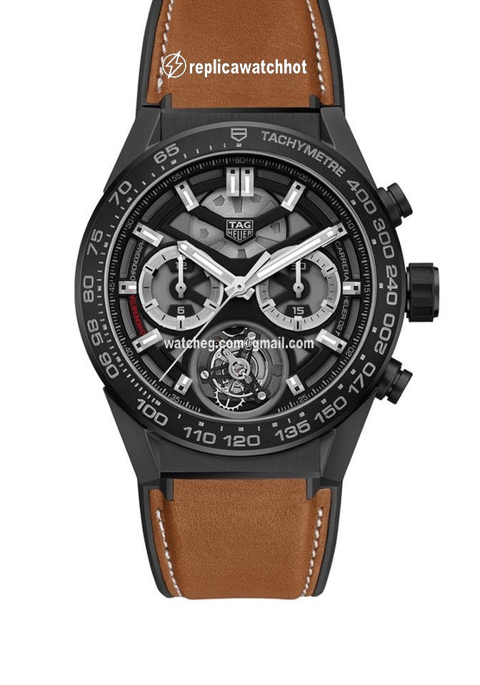 TAG Heuer Carrera Heuer-02T Mens watch Unisex Automatic Ceramic CAR5A90.FT6121