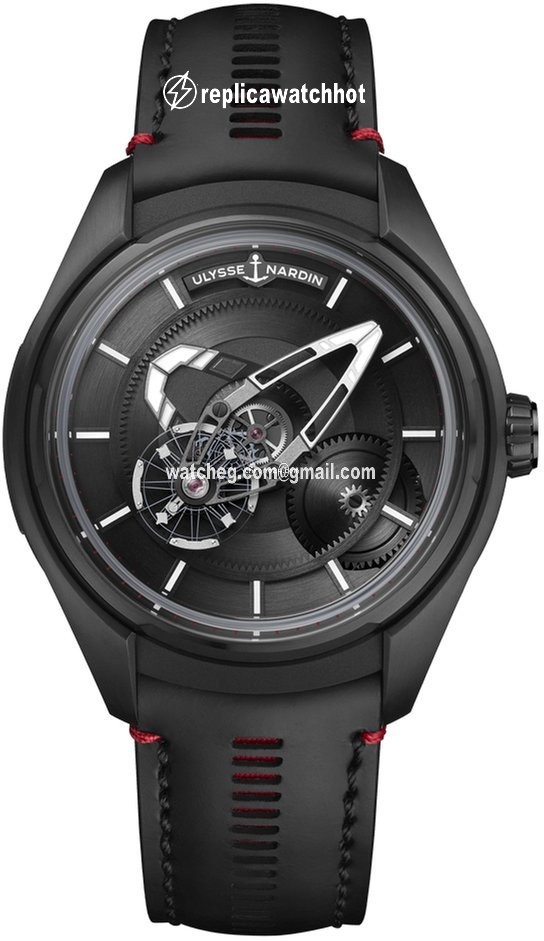 Ulysse Nardin Freak Mens watch Unisex Automatic Titanium 2303-270.1 black
