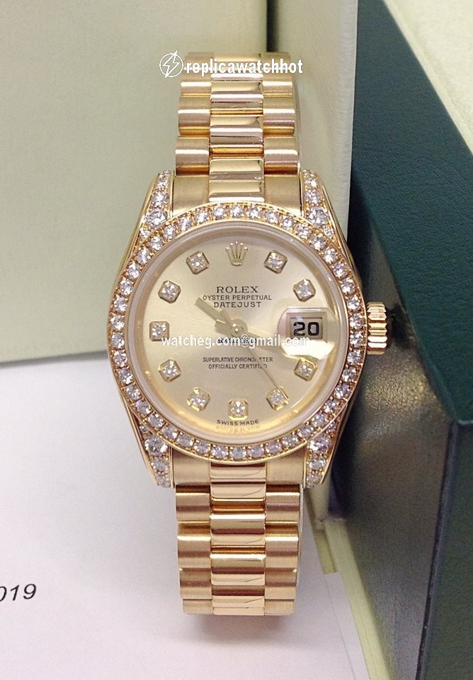 Rolex Lady-Datejust Womens watch Yellow gold Automatic 179158