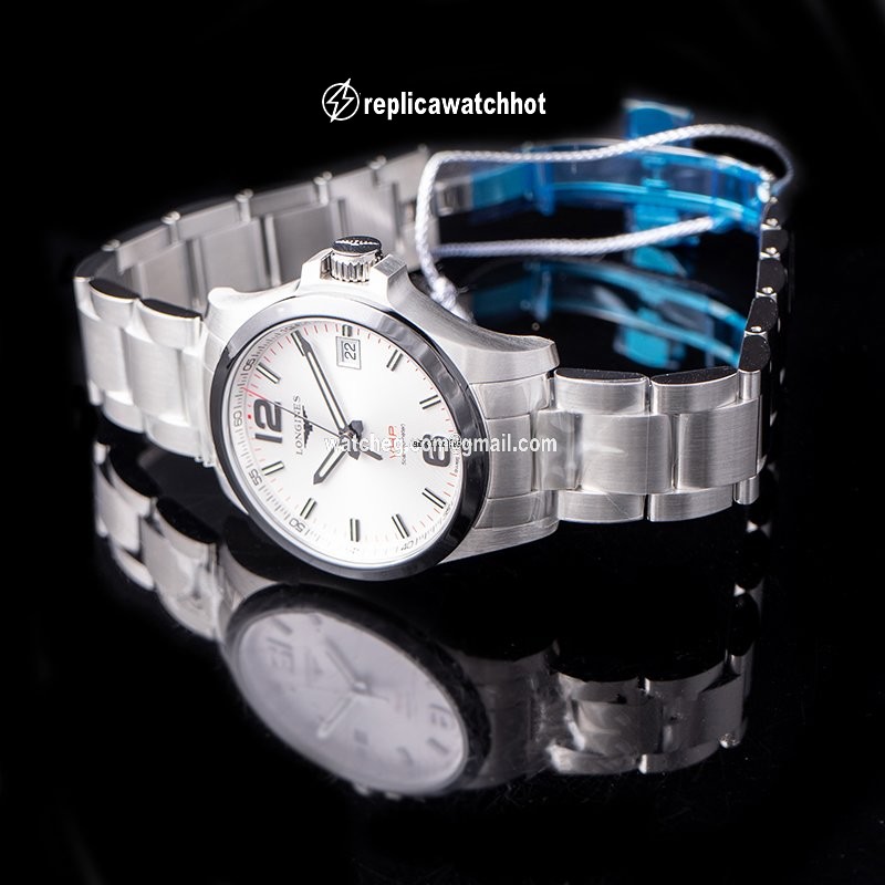Longines Conquest Mens watch Unisex Quartz Steel L37194766