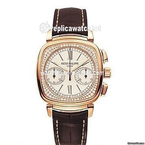 Patek Philippe Chronograph Womens watch Manual winding Rose gold 7071R