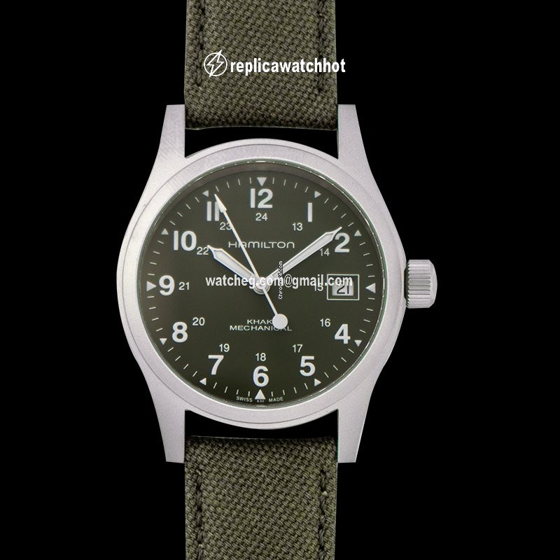 Hamilton Khaki Field Mens watch Unisex Manual winding Steel H69439363