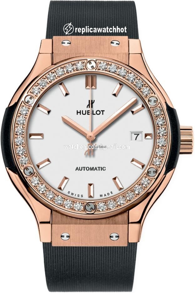 Hublot Classic Fusion 45, 42, 38, 33 mm Womens watch Automatic Rose gold 582.OX.2610.RX.1204
