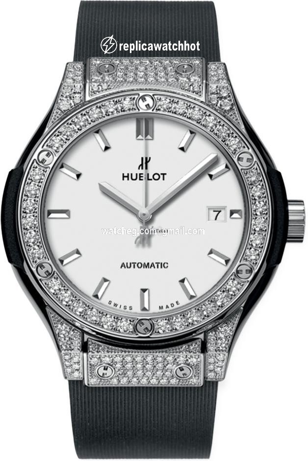 Hublot Classic Fusion 45, 42, 38, 33 mm Womens watch Automatic Titanium 582.nx.2610.rx.1704