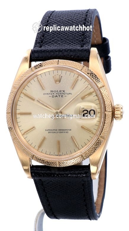 Rolex Oyster Perpetual Date Womens watch Yellow gold Automatic 1510