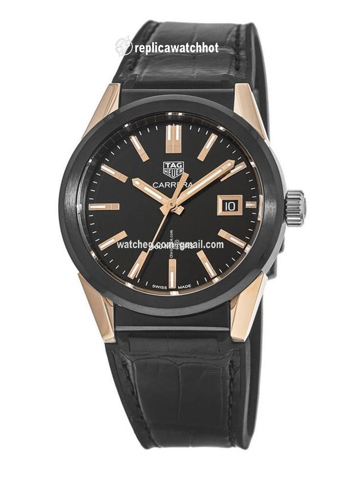 TAG Heuer Carrera Lady Mens watch Unisex Quartz Gold Steel WBG1350.FC6418