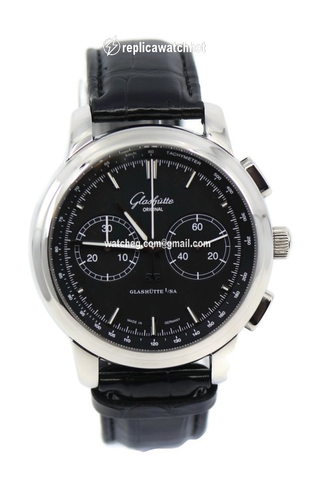 Glashtte Original Sixties Chronograph Mens watch Unisex Automatic Steel 39-34-02-22-04