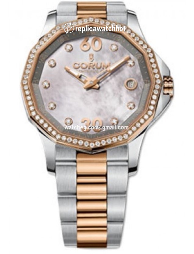 Corum Admirals Cup Legend 38 Womens watch Automatic Gold Steel 082.101.29 V200 PK10