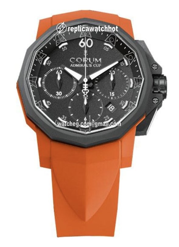 Corum Admirals Cup Challenger Mens watch Unisex Automatic Titanium 753.814.02 F374 AN21
