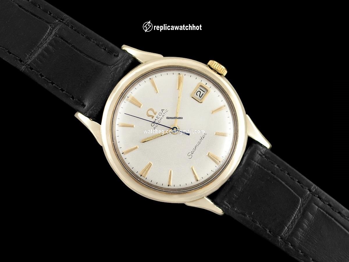 Omega Seamaster Mens watch Unisex Automatic Gold Steel 6848