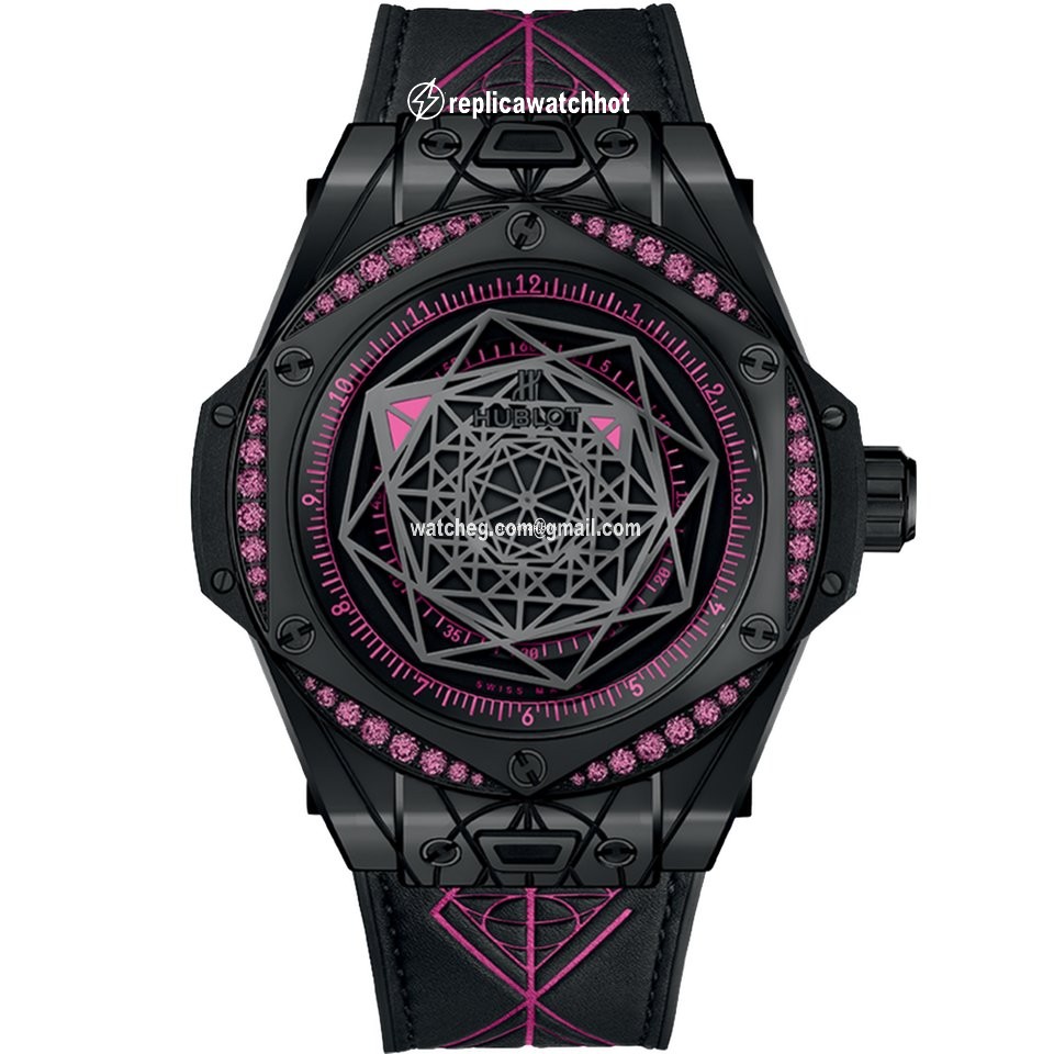 Hublot Big Bang Sang Bleu Mens watch Unisex Automatic Ceramic 465.CS.1119.VR.1233.MXM18
