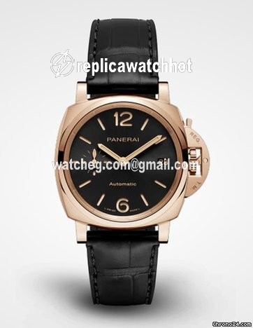 Panerai Luminor Due Mens watch Unisex Automatic Rose gold PAM01029