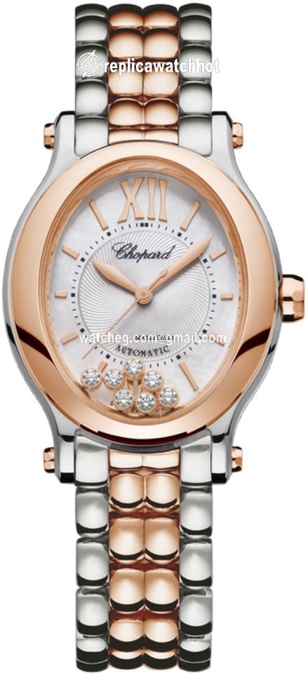 Chopard Happy Sport Womens watch Automatic Gold Steel 278602-6002