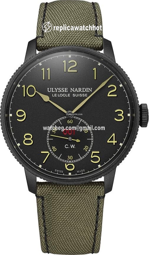 Ulysse Nardin Marine Torpilleur Mens watch Unisex Automatic 1183-320LE Black