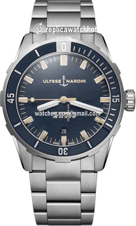 Ulysse Nardin Mens watch Unisex Automatic Steel 8163-175-7M 93
