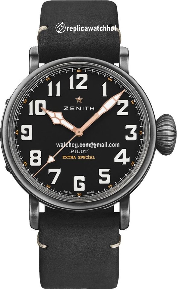 Zenith Pilot Mens watch Unisex Automatic Steel 11.2432.679 21.c900 Ton-Up