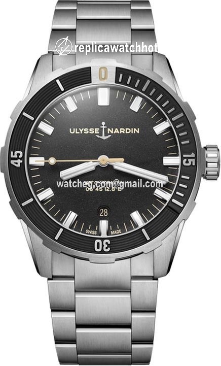 Ulysse Nardin Mens watch Unisex Automatic Steel 8163-175-7M 92