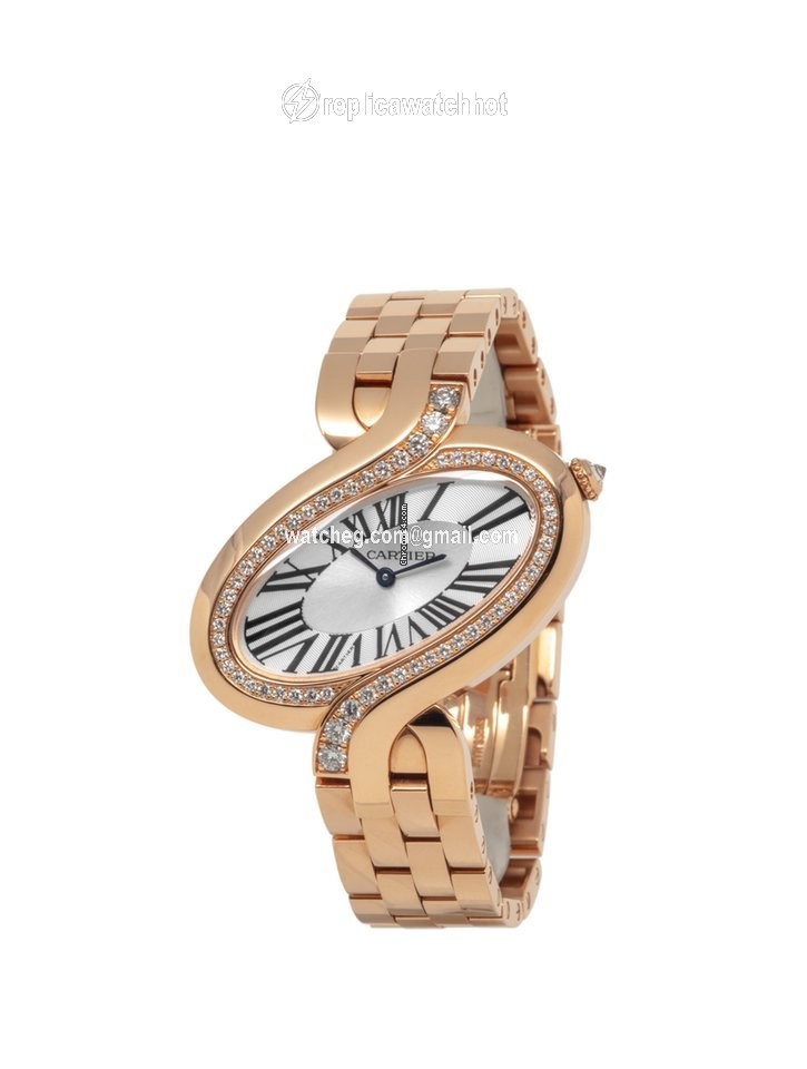 Cartier Delices de Cartier Womens watch Quartz Rose gold WG800006