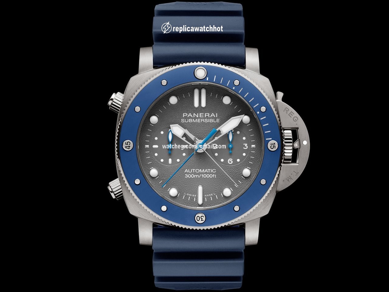 Panerai Luminor Submersible Mens watch Unisex Automatic Titanium PAM 00982