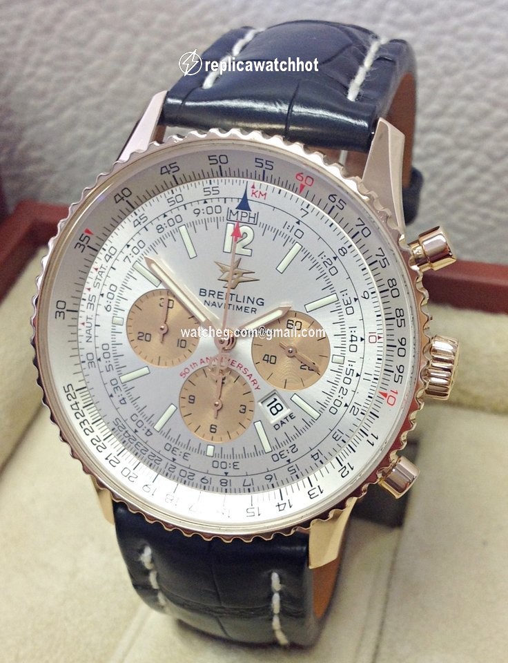 Breitling Navitimer Mens watch Unisex Automatic Rose gold The text is too long to be displayed. (Options -> Query settings -> TEXT -> 60000)