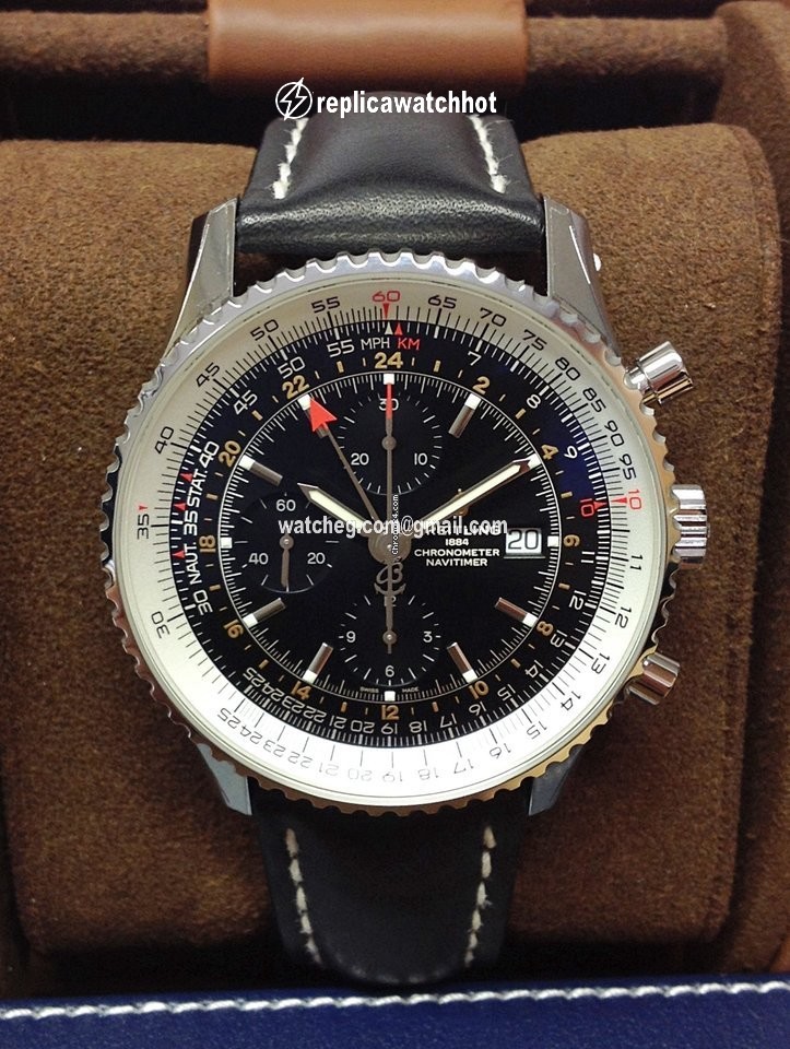 Breitling Navitimer GMT Mens watch Unisex Automatic Steel A24322121B1X1